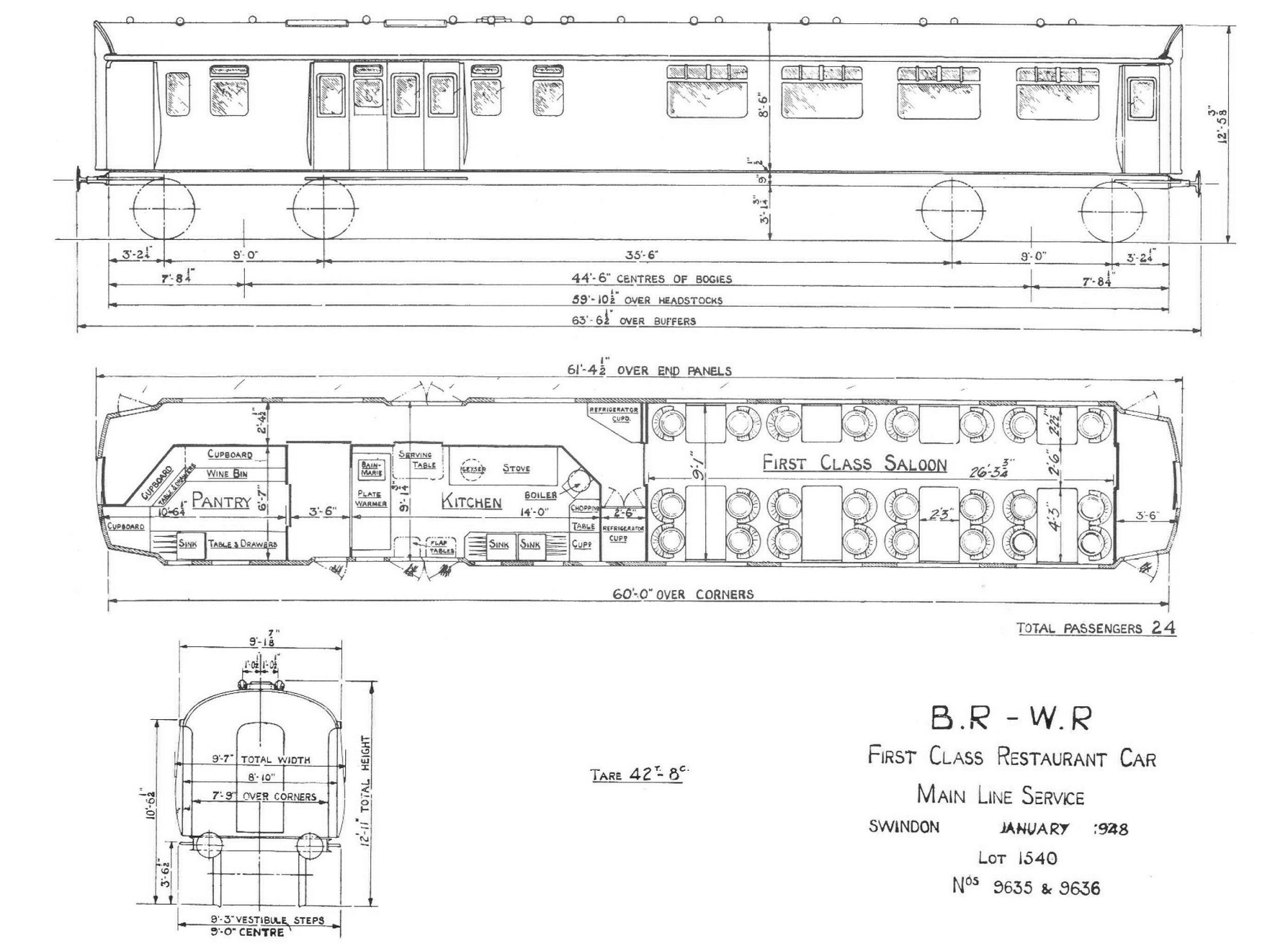 15++ Gwr seating plan coach l first class