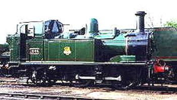 '1400' class number 1466 pictured at Didcot Railway Centre