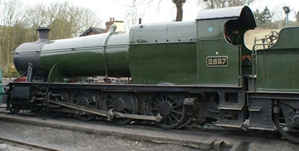 '2800' class, number 2857 at the Severn Valley Railway