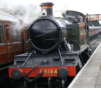 5100 class, number 5164 on the Severn Valley Railway