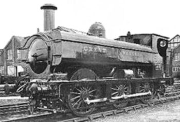 '5400' class, prototype number 5400 seen outside Swindon Works