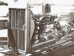 The single 8.85 litre AEC engine on railcar number 1