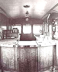 The buffet bar of railcar number 2