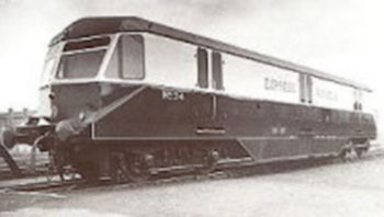 Express parcels railcar number 34