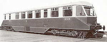 The first Swindon built railcar number 19