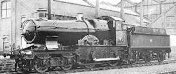'Bird' class number 3455 Starling
pictured at Swindon works