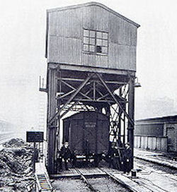 Wagon lift at Moor Street
