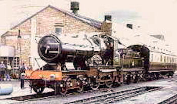 'City' class number 3440, 'City of Truro' pictured at Gloucester