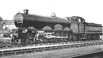 The Great Bear Locomotive Oil Painting The Great Bear Locomotive Oil Painting