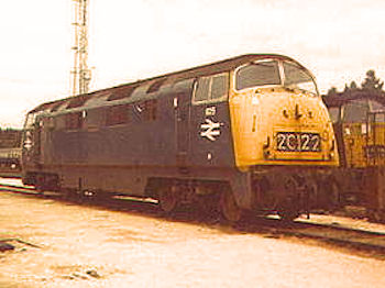 'Warship' class 42, number D825 Intrepid
 at Plymouth Laira, 18 July 1970