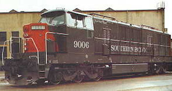 Krauss-Maffei 4,000 hp diesel-hydraulic 
built for the Sothern Pacific