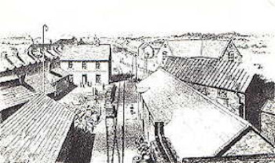 Sudbrook works in about 1884