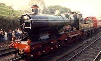 'City' class number 3440, 'City of Truro' pictured at Gloucester