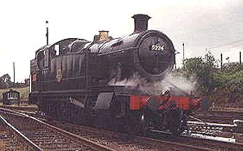 Restored '5205' class number 
5224 pictured at Loughborough